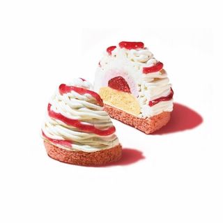 いちごのモンブラン(メレンゲ入り)