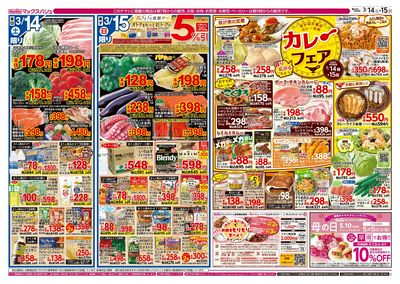 3/14号 カレーフェア/G.G感謝デー/カメさんデー:オモテ