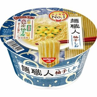 日清 麺職人 柚子しお 76g