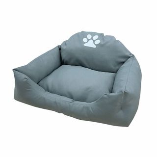 撥水バックレストペットベッド