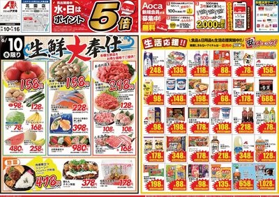6月10日開始チラシ:表
