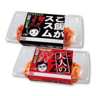 ご飯がススム(キムチ・大人のキムチ、各180g)