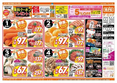 週末のお買い物はザ・ビッグで!