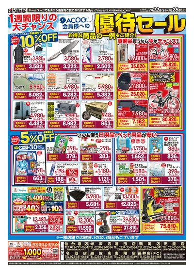 7月22日号チラシ 裏面