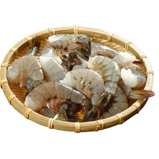 大サイズ インド産・他 無頭ブラックタイガーエビ 8尾