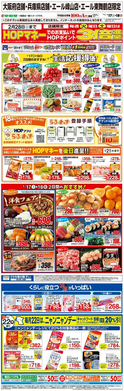 WEB限定 1/17(土)~生活応援得価2日間のおすすめ