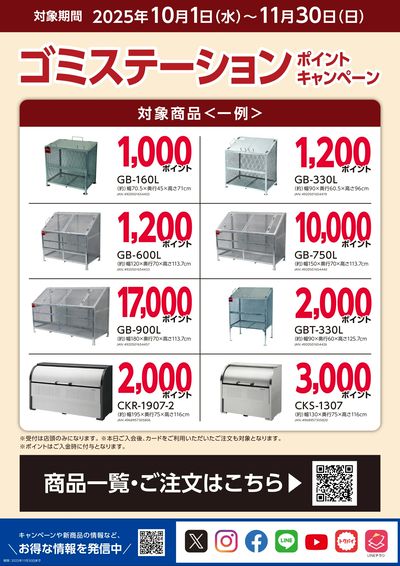 ゴミステーション ポイントキャンペーン