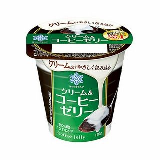 クリーム&コーヒーゼリー