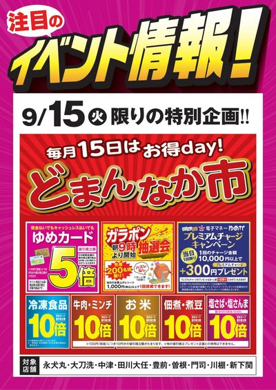 イベント情報:どまんなか市