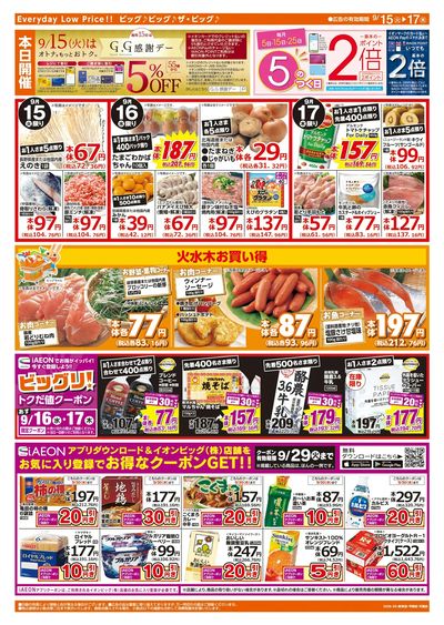 9/15週中チラシ(ウラ)