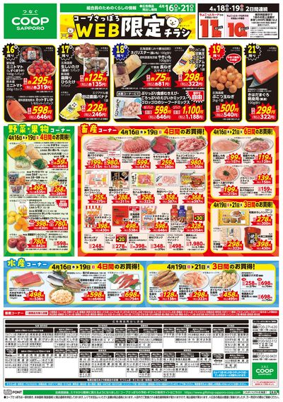 4/16号 WEB限定チラシ