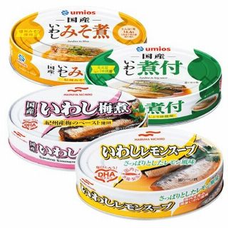 いわしみそ煮/いわし煮付/国産いわし梅煮/いわしレモンスープ