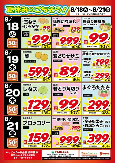 夏休みのごちそう!