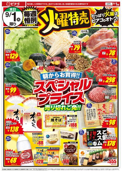 9月1日(火) ~9月2日(水)