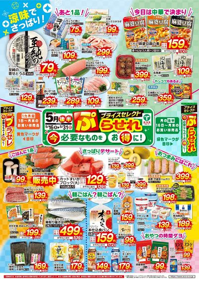 5月後半ぷらせれ
