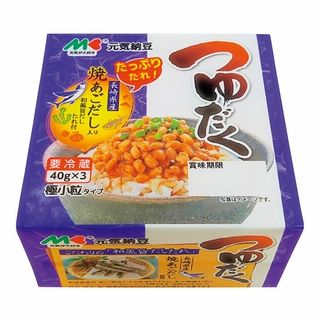 マルキン 元気納豆 つゆだく納豆 3個組