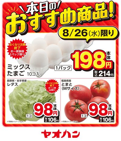 本日のおすすめ商品!