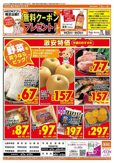 激安特価は水曜からのおすすめ品!
