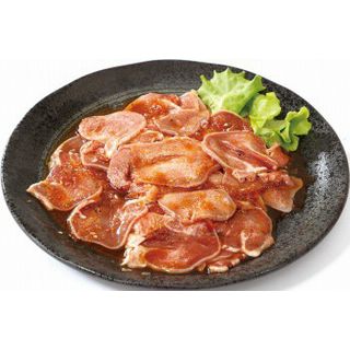 豚タン味付焼肉用(にんにくの芽入り・解凍)
