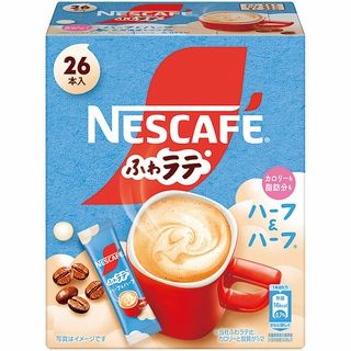 ネスレ ネスカフェエクセラふわラテハーフ&ハーフ 26本入