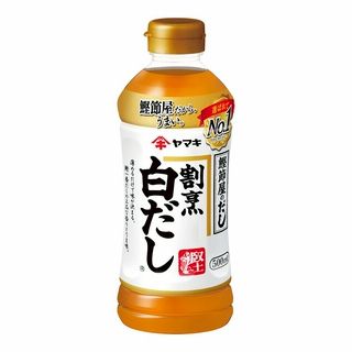 お1人様2点限り ヤマキ 割烹白だしPET 500ml