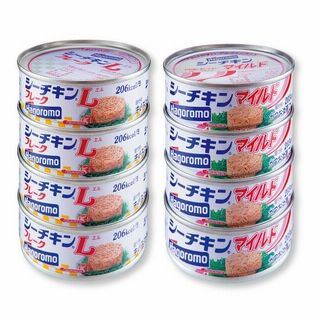 シーチキン(Lフレーク・マイルド、各70g×4)