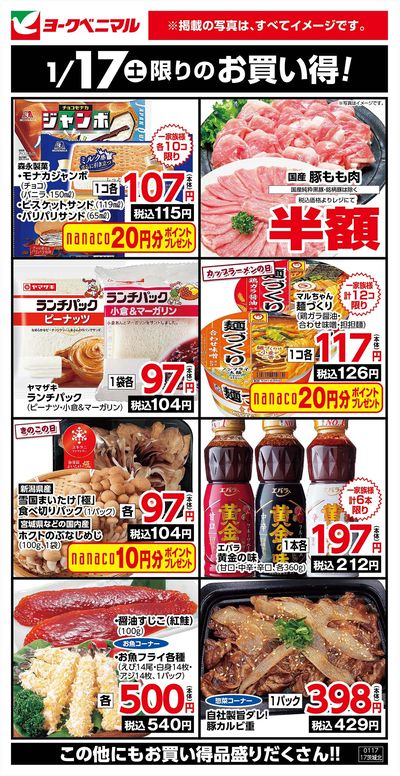 1/17限りのお買い得!