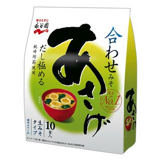 永谷園 生タイプみそ汁 あさげ徳用 10食入