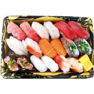 鮮魚寿司赤酢の中トロ入WAIWAIGYO寿司