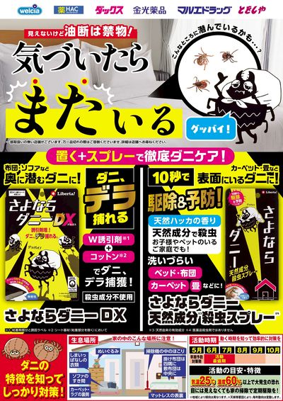 ダニ退治におすすめ