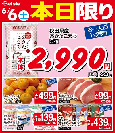 6/6限りのお買い得!