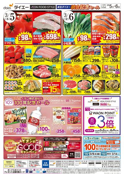 統合記念セール iAEON祭り:ウラ