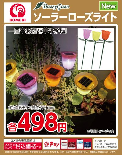 ソーラーローズライト