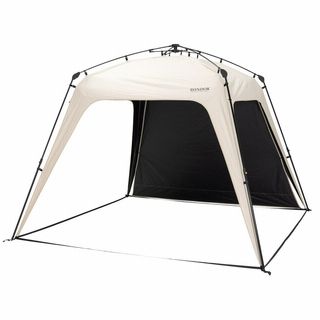 クイックタープ 250cm 遮光遮熱 アイボリー/ブラック K-138BK