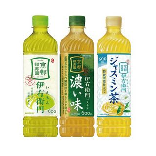 伊右衛門 ・緑茶 ・濃い茶 ・ジャスミン茶