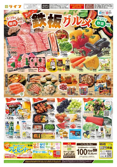 8/29号 鉄板グルメ