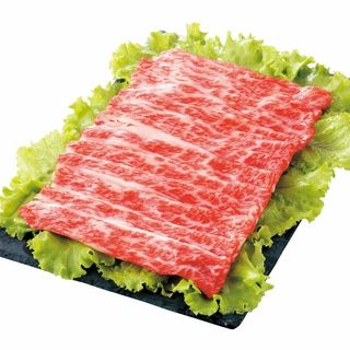 国産 牛バラうす切 100g当り