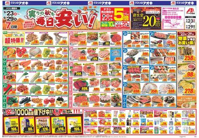 9月23日開始チラシ:表
