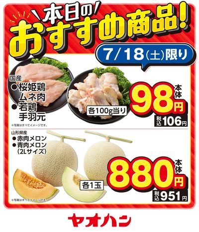 本日のおすすめ商品!