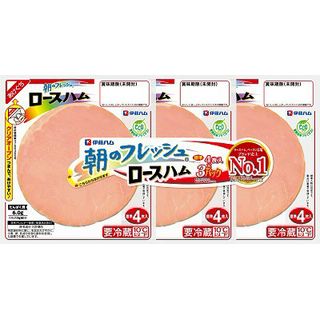 朝のフレッシュ ロースハム 35g×3