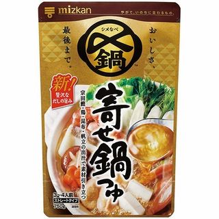 ミツカン 寄せ鍋つゆストレート 750g