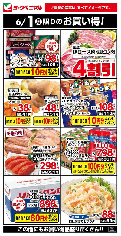 6/1限りのお買い得!