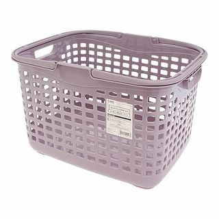 ランドリーバスケット M パープル