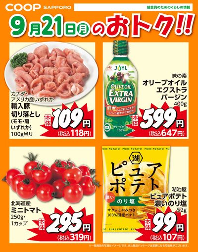 9月21日お買得品