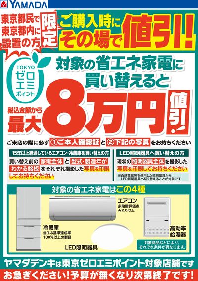 東京ゼロエミポイントのお知らせ
