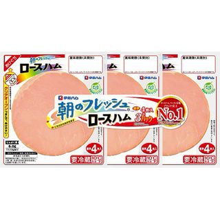 朝のフレッシュ ロースハム 35g×3