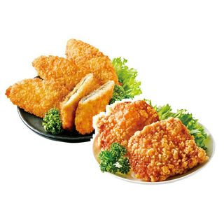 ●白身魚フライ ●チキンフィレ竜田揚げ