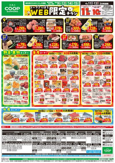 4/9号 WEB限定チラシ