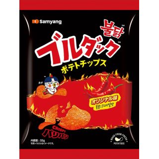 〈三養ジャパン〉ブルダックポテトチップス オリジナル味 55g