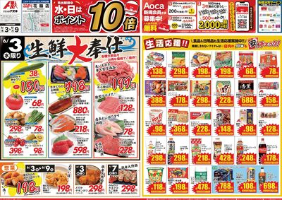 6月3日開始チラシ:表